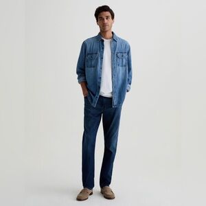 AG Jeans Men's Everett Slim-Straight Jeans Cotton Denim NWT